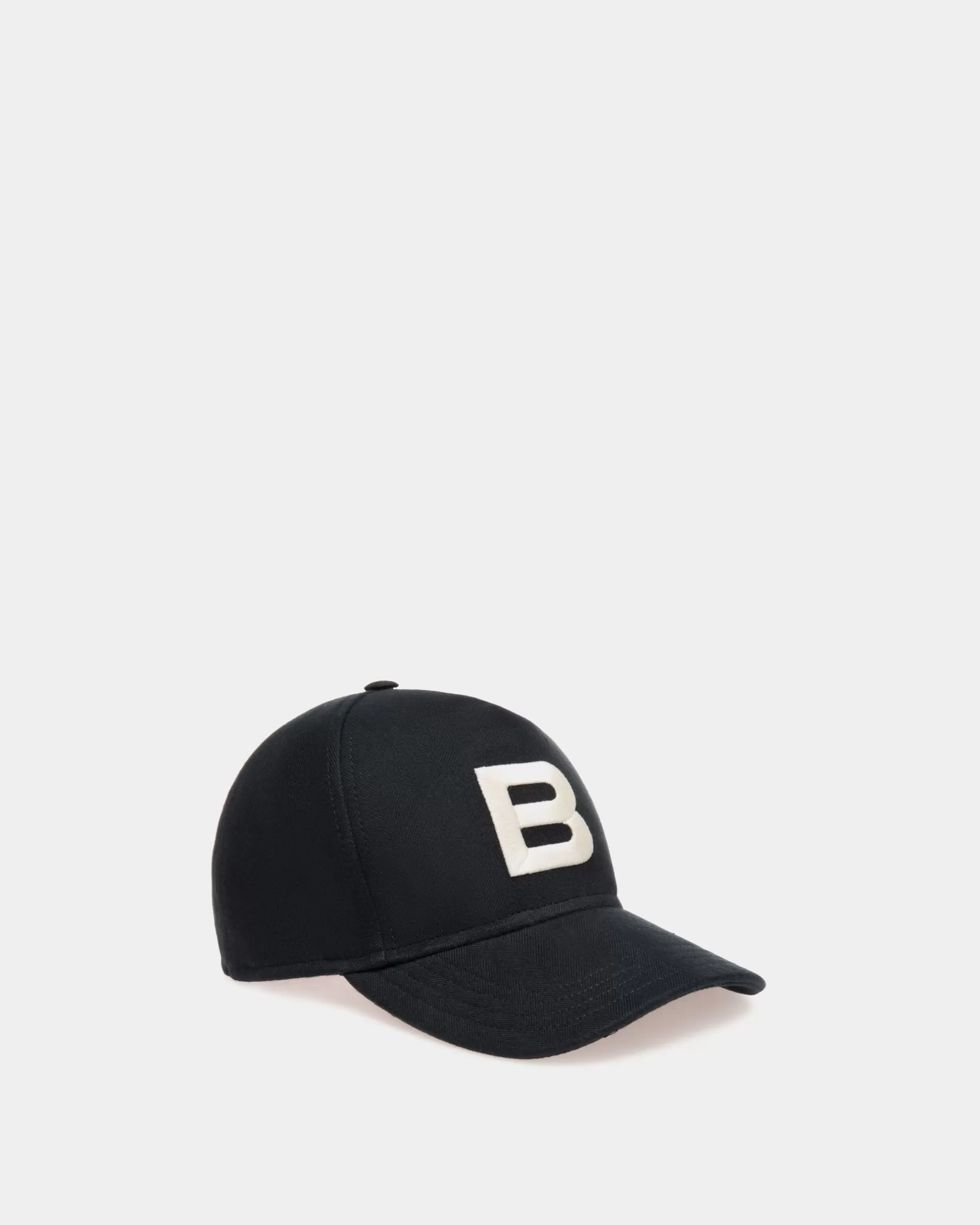 Bally Baseballmütze Aus Baumwolle In Aus Der Adrien Brody Travel-Kollektion Schwarz Discount