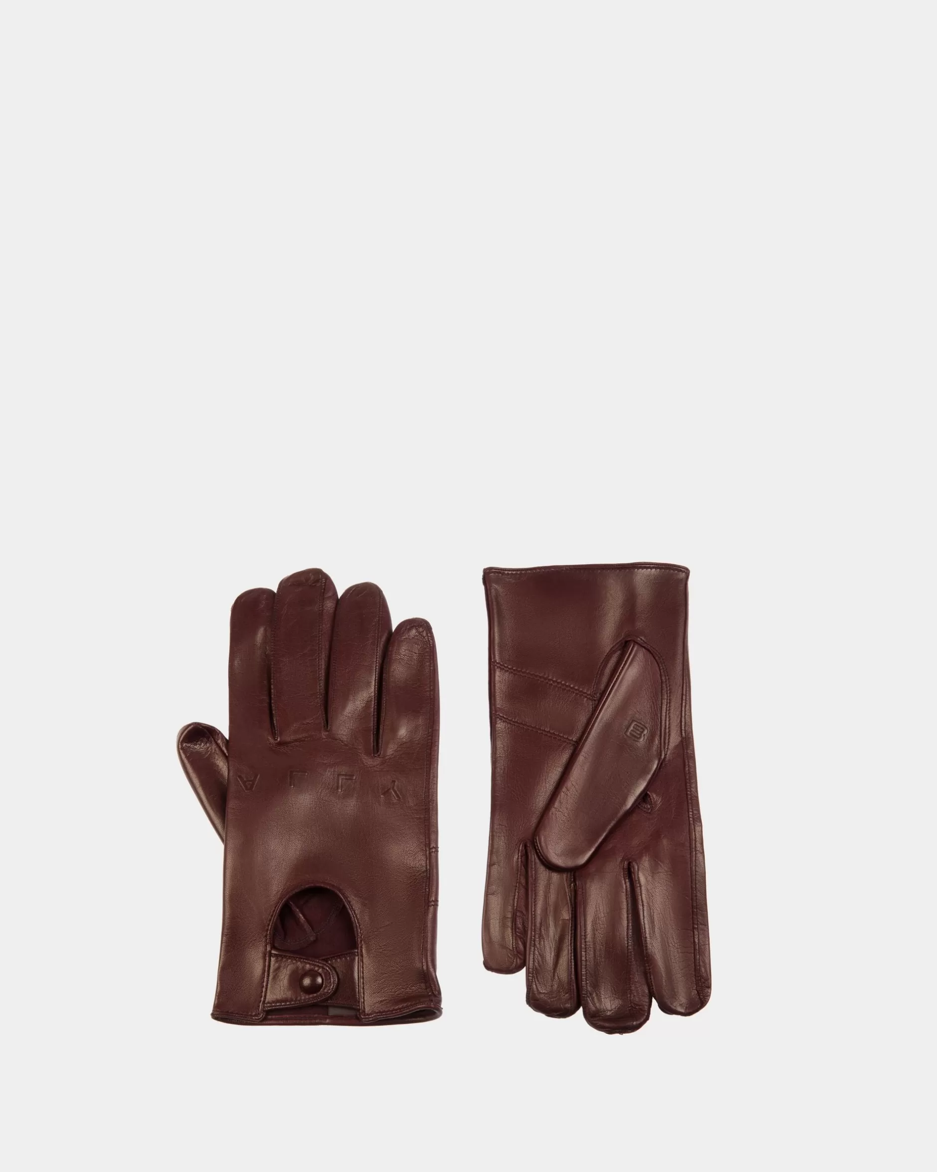 Bally Handschuhe Aus Leder In Aus Der Adrien Brody Travel-Kollektion Braun Cheap