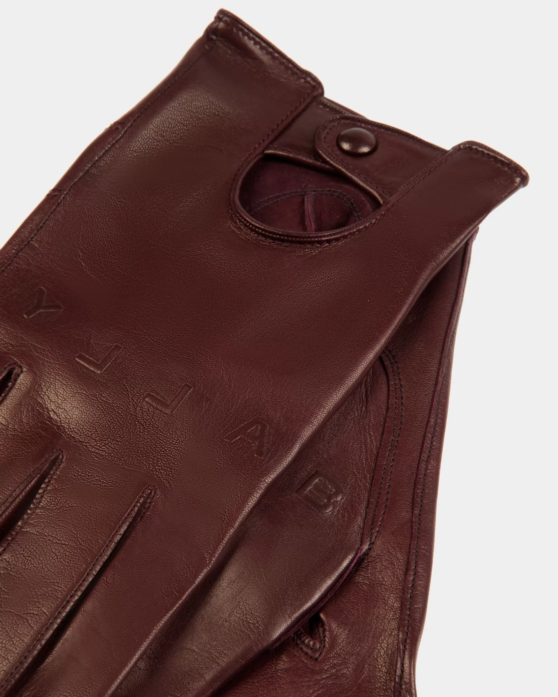 Bally Handschuhe Aus Leder In Aus Der Adrien Brody Travel-Kollektion Braun Cheap