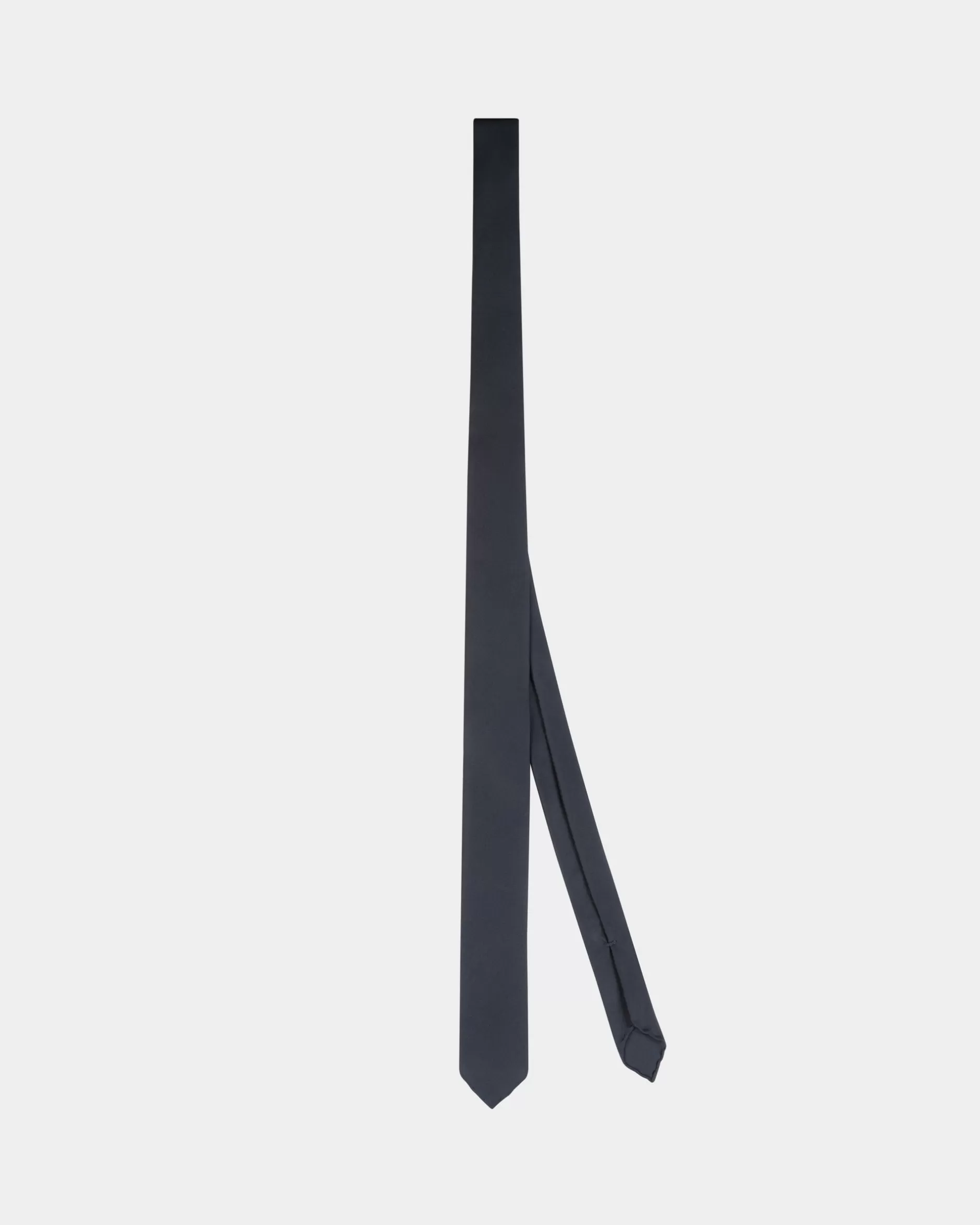 Bally Krawatte Aus Seide In Navy Blue Aus Der Adrien Brody Travel-Kollektion Blau Online