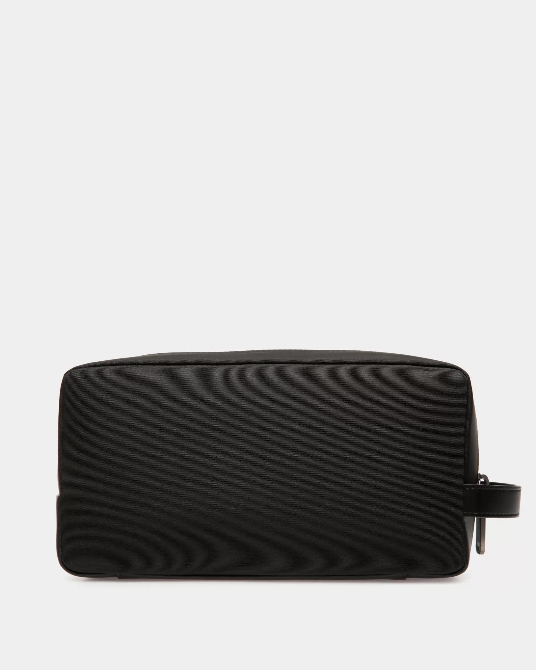 Bally Kulturbeutel Aus Nylon In Und Gelb Aus Der Adrien Brody Travel-Kollektion Schwarz Fashion