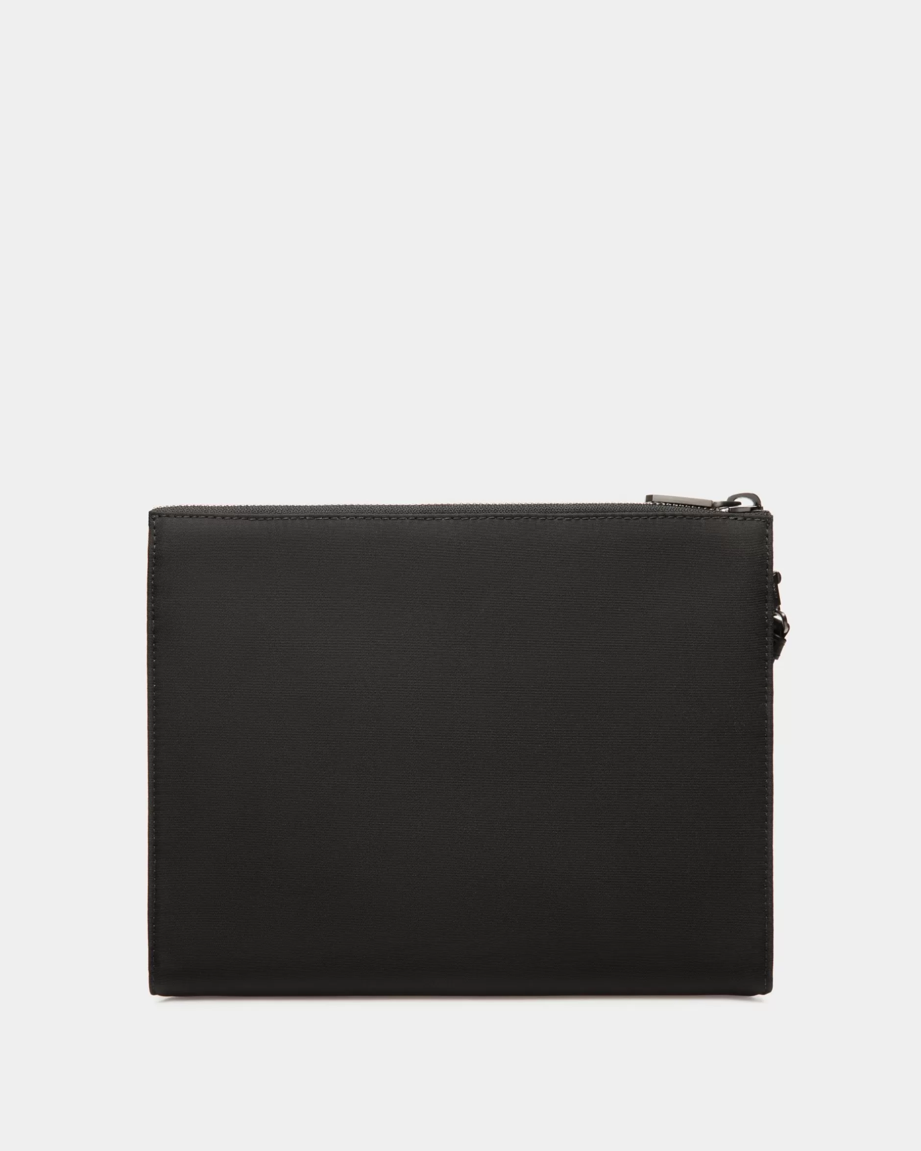 Bally Pochette Aus Nylon In Und Gelb Aus Der Adrien Brody Travel-Kollektion Schwarz Clearance