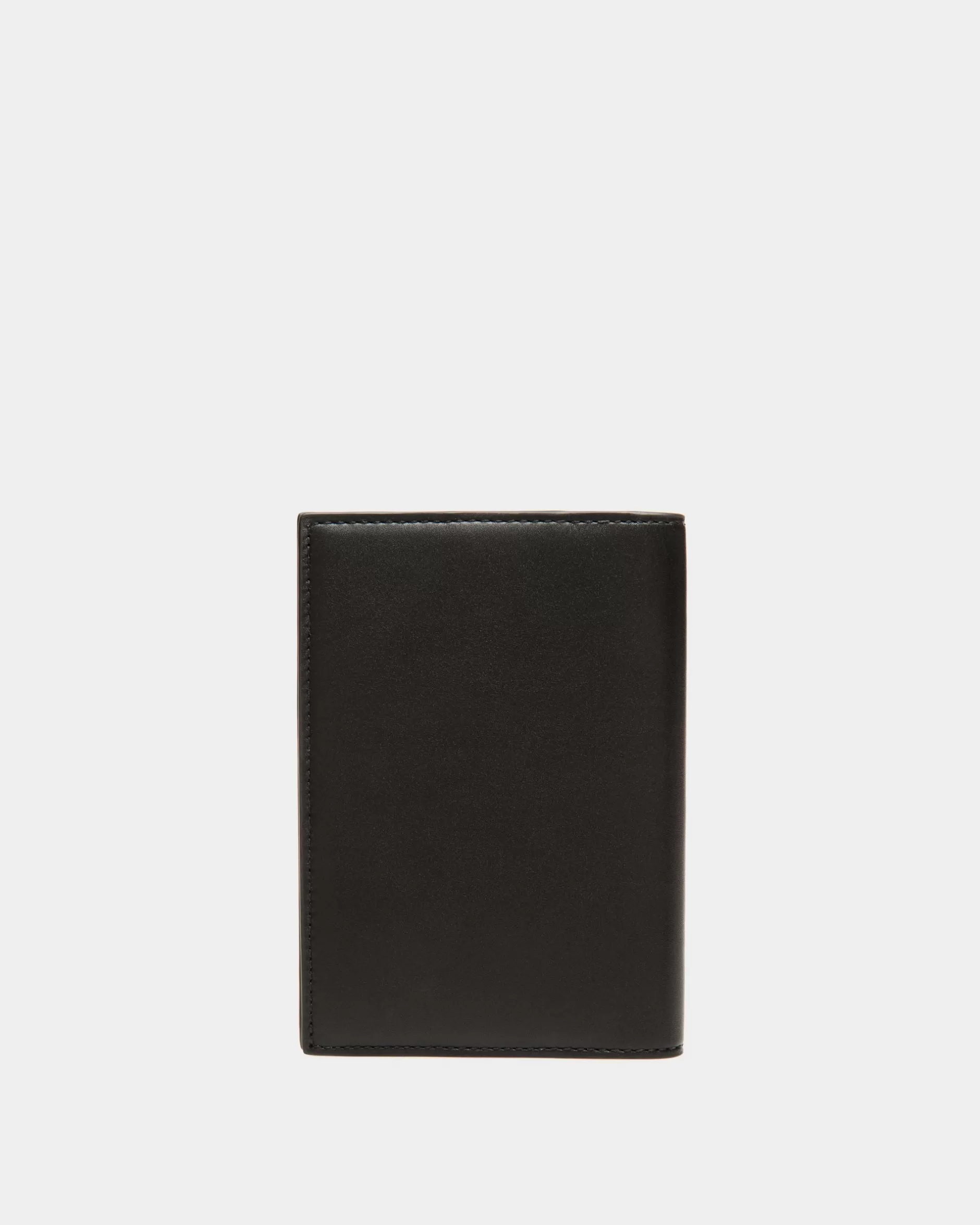 Bally Reisepassetui Aus Leder In Und Gelb Aus Der Adrien Brody Travel-Kollektion Schwarz Clearance