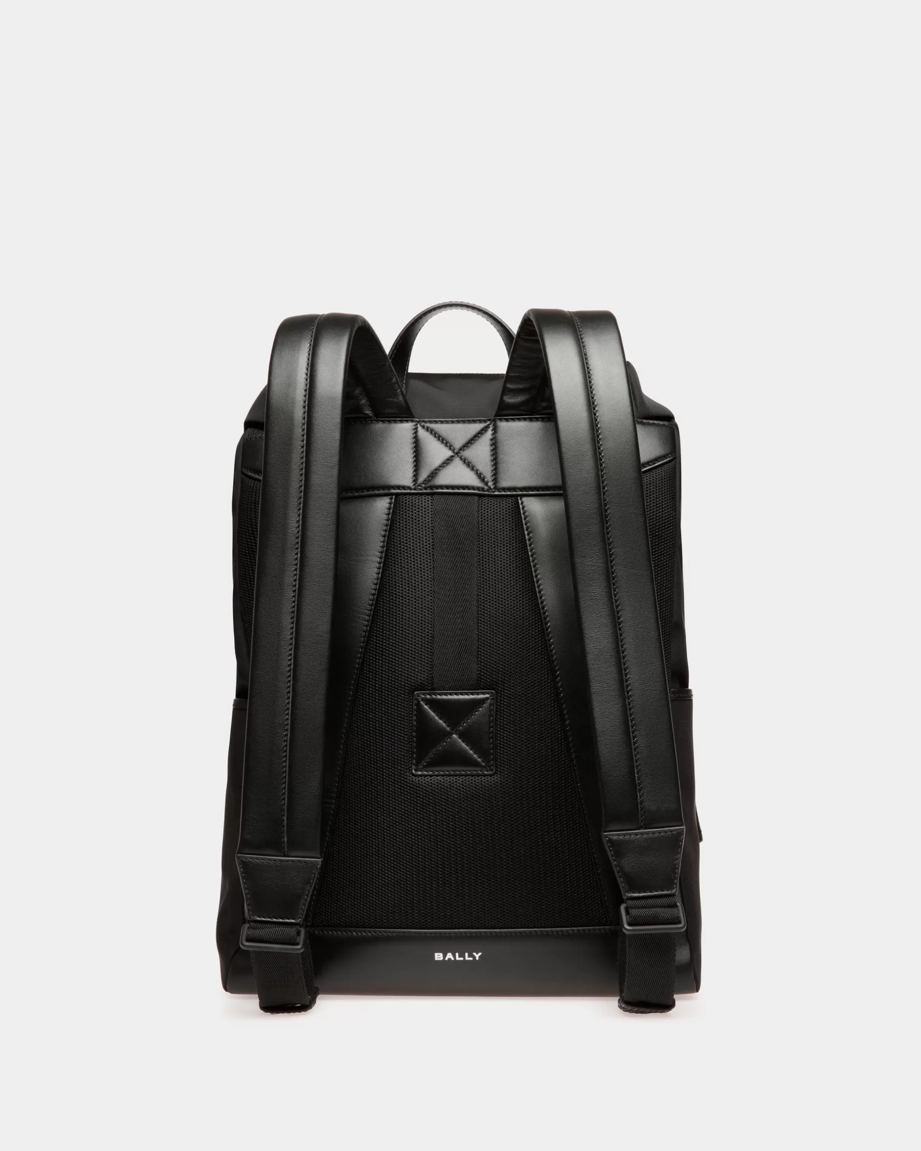 Bally Rucksack Aus Nylon In Aus Der Adrien Brody Travel-Kollektion Schwarz Sale