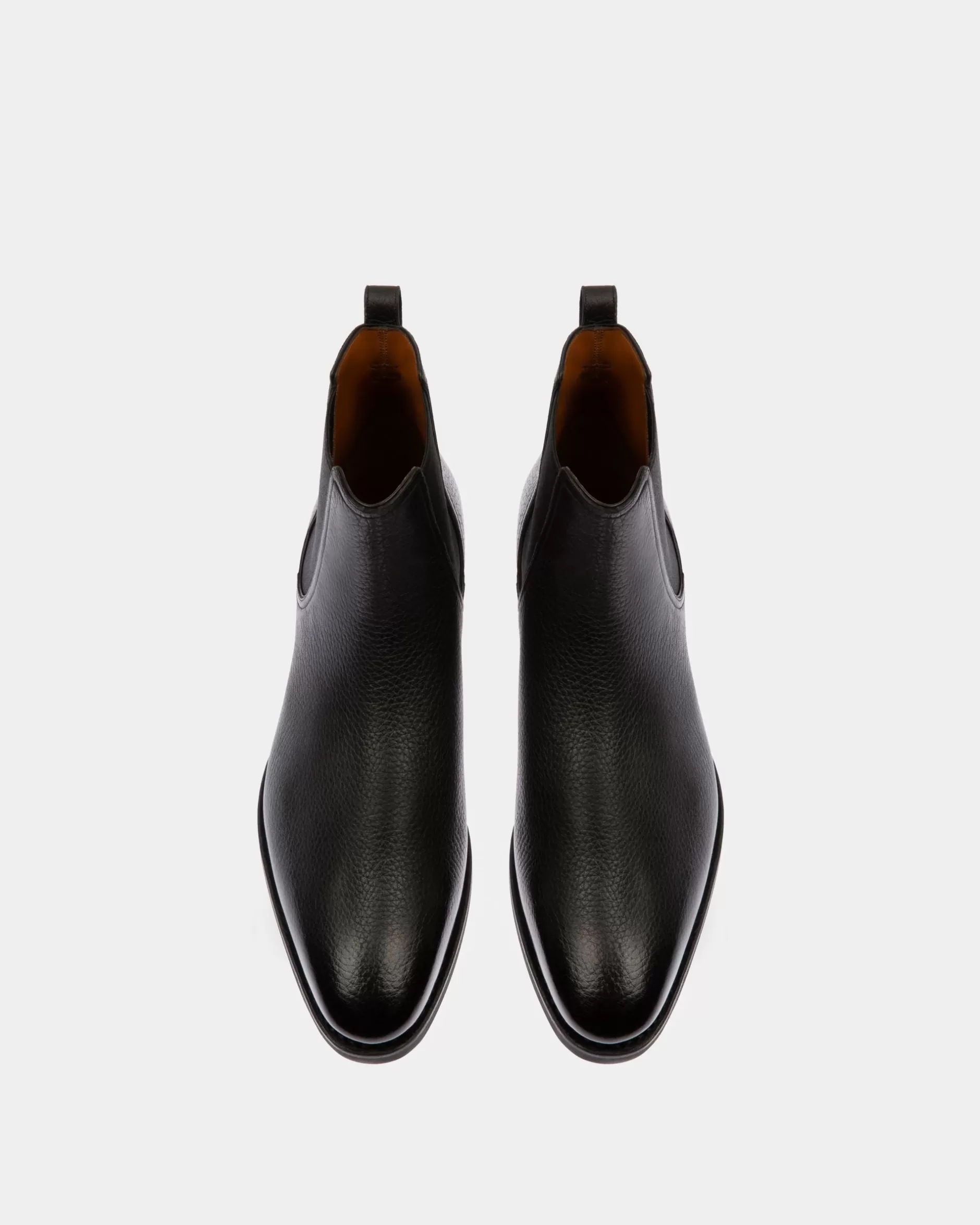 Bally Scavone Herrenstiefel Aus Leder In Schwarz Online