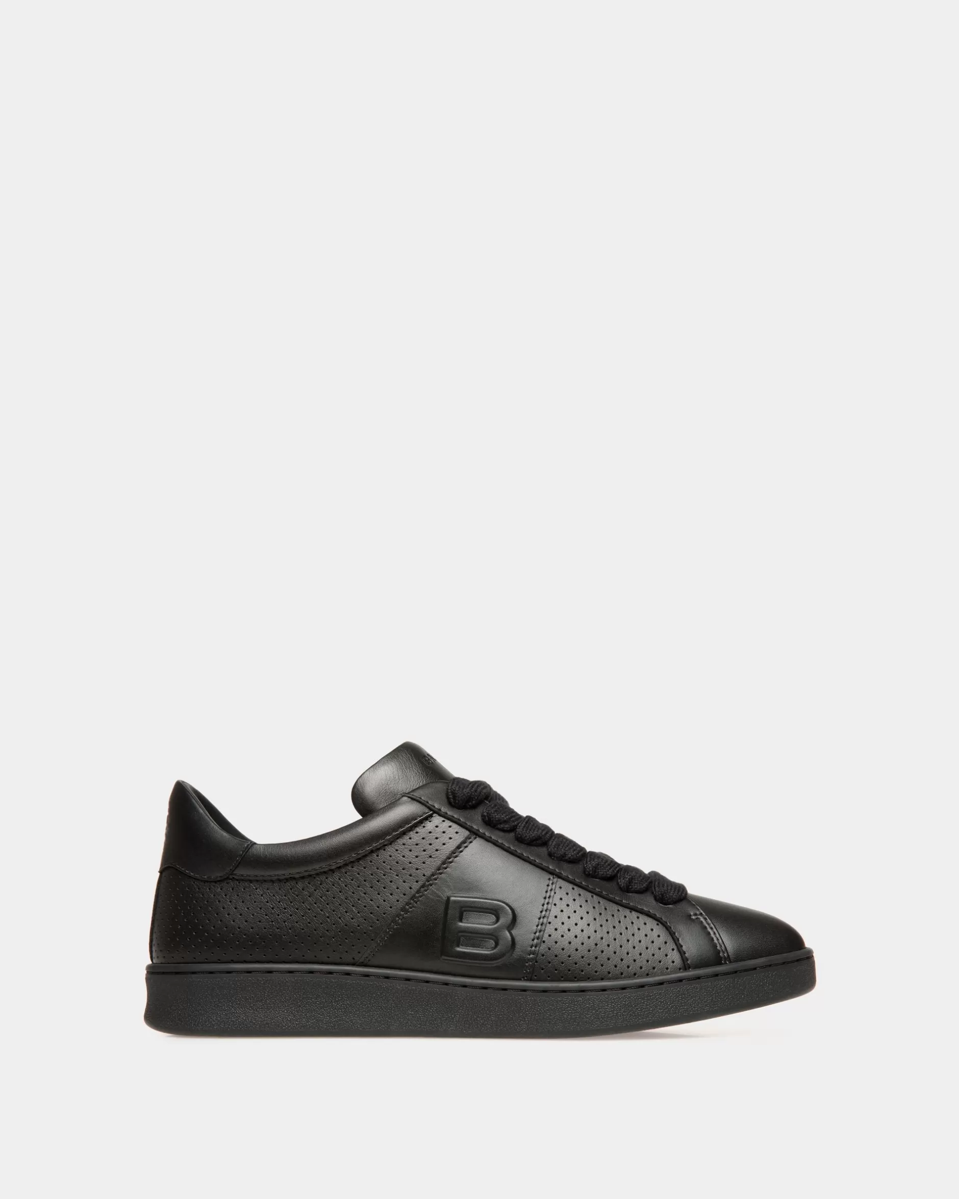 Bally Sneaker Aus Leder In Aus Der Adrien Brody Travel-Kollektion Schwarz Hot