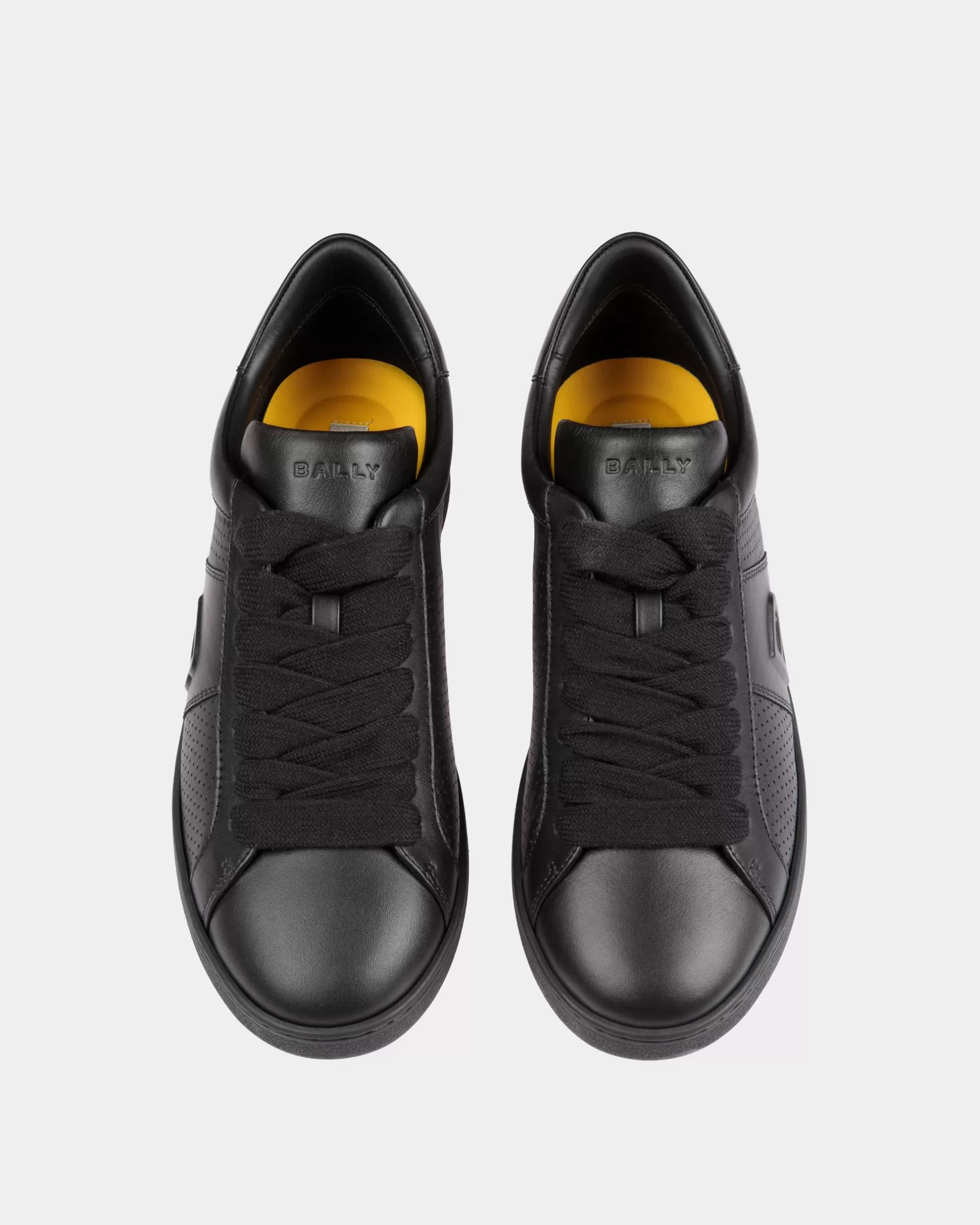 Bally Sneaker Aus Leder In Aus Der Adrien Brody Travel-Kollektion Schwarz Hot