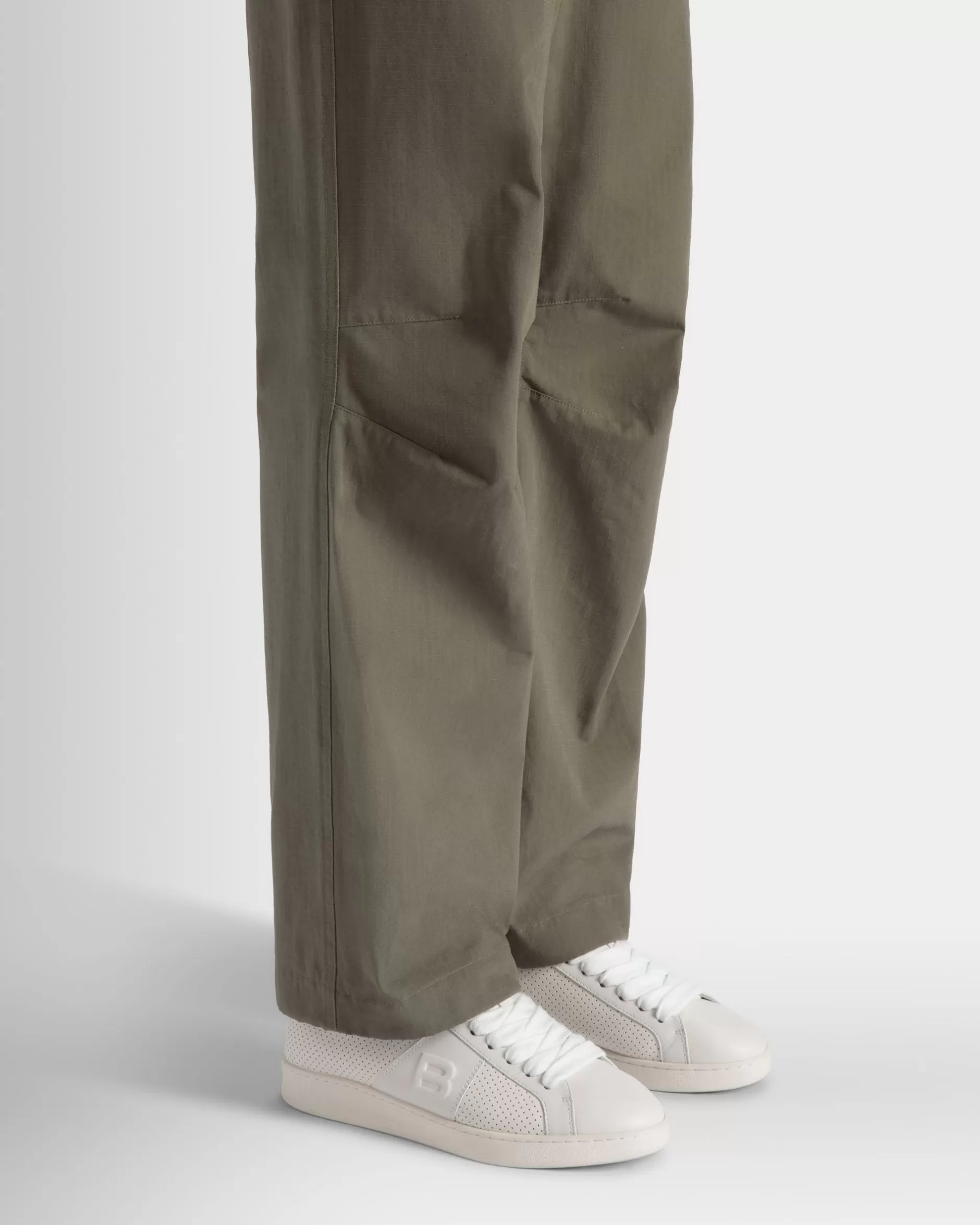 Bally Sneaker Aus Leder In Aus Der Adrien Brody Travel-Kollektion Weiß Clearance