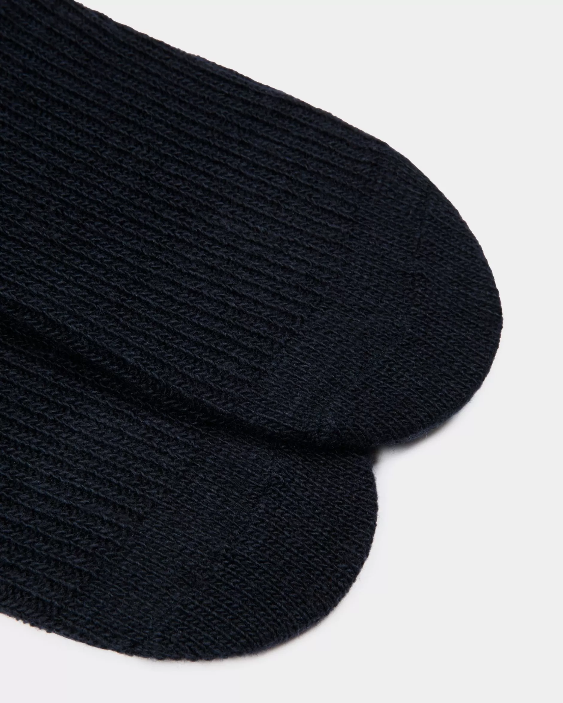 Bally Socken Aus Einer Wollmischung In Navy Blue Aus Der Adrien Brody Travel-Kollektion Blau Store