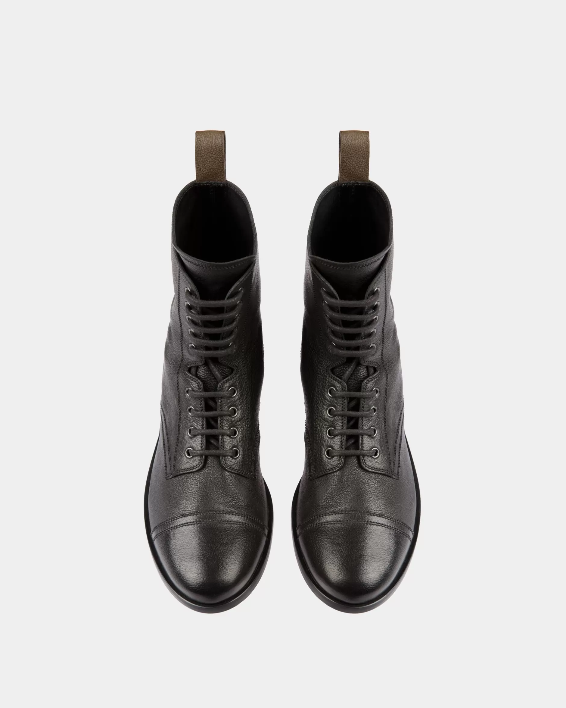 Bally Stiefeletten Aus Leder In Aus Der Adrien Brody Travel-Kollektion Schwarz Online