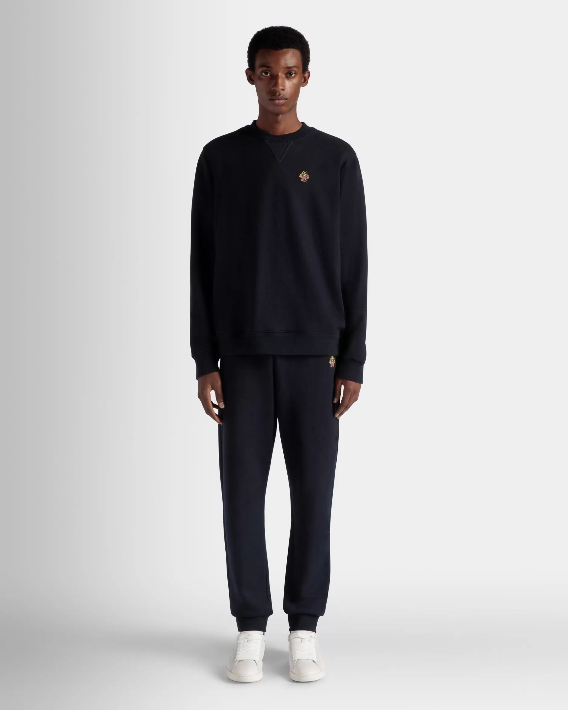 Bally Sweathose Aus Einer Kaschmirmischung In Navy Blue Aus Der Adrien Brody Travel-Kollektion Blau Cheap