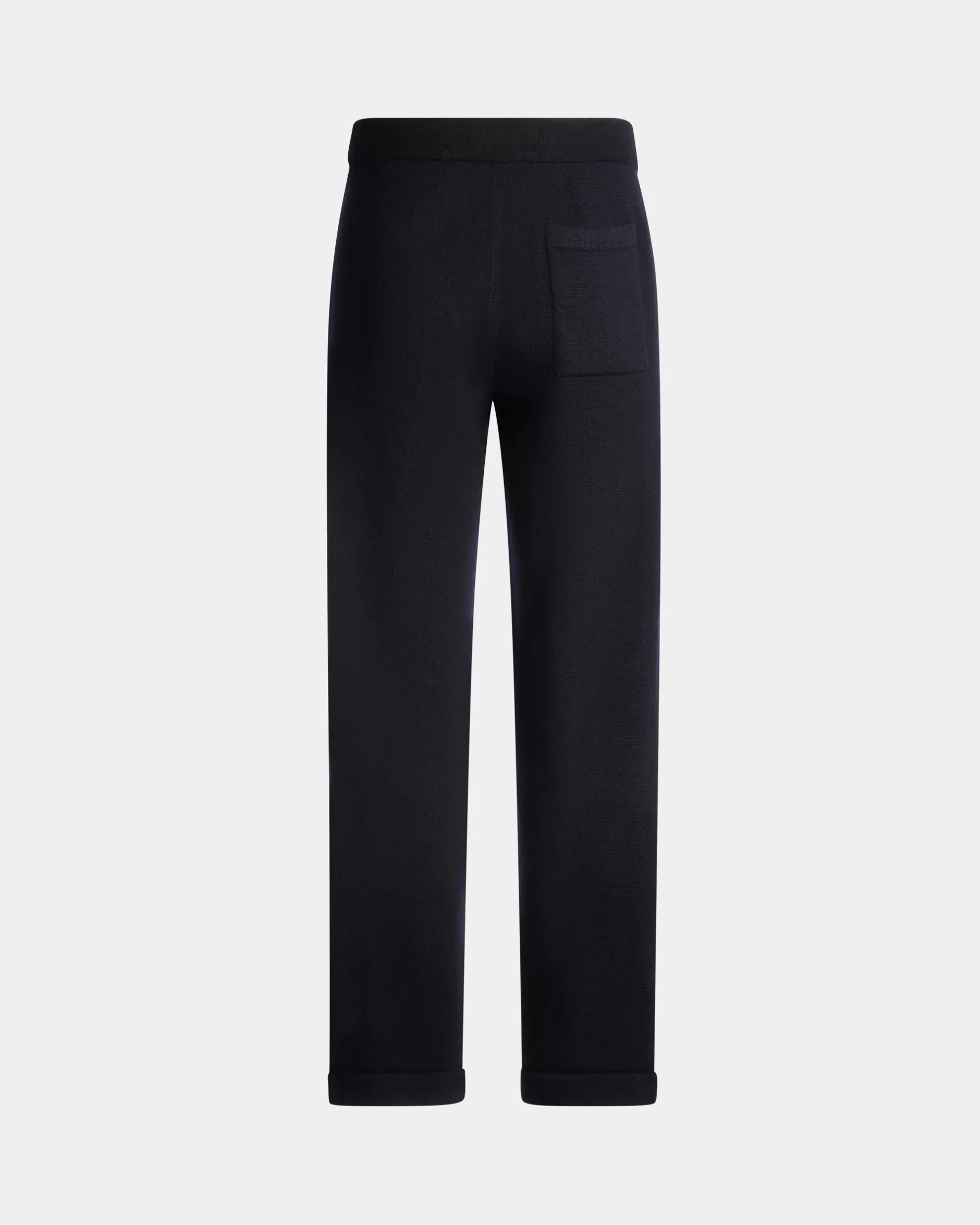 Bally Sweathose Aus Einer Wollmischung In Navy Blue Aus Der Adrien Brody Travel-Kollektion Blau Clearance