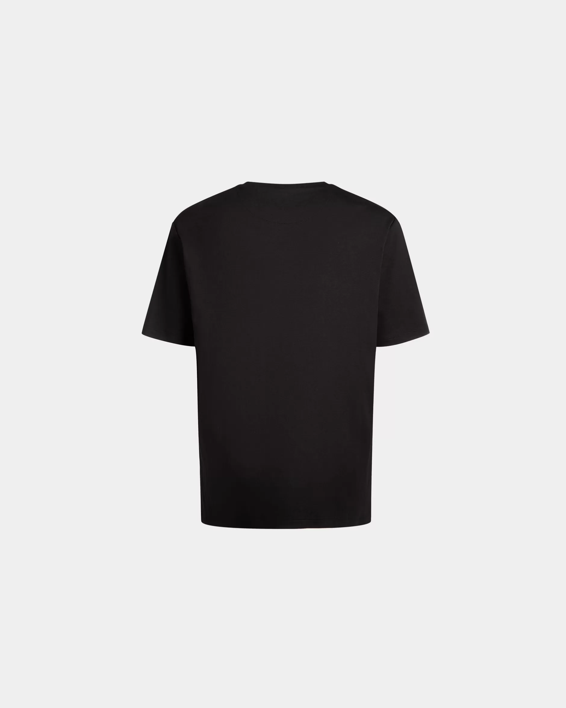 Bally T-Shirt Aus Baumwolle In Aus Der Adrien Brody Travel-Kollektion Schwarz Hot