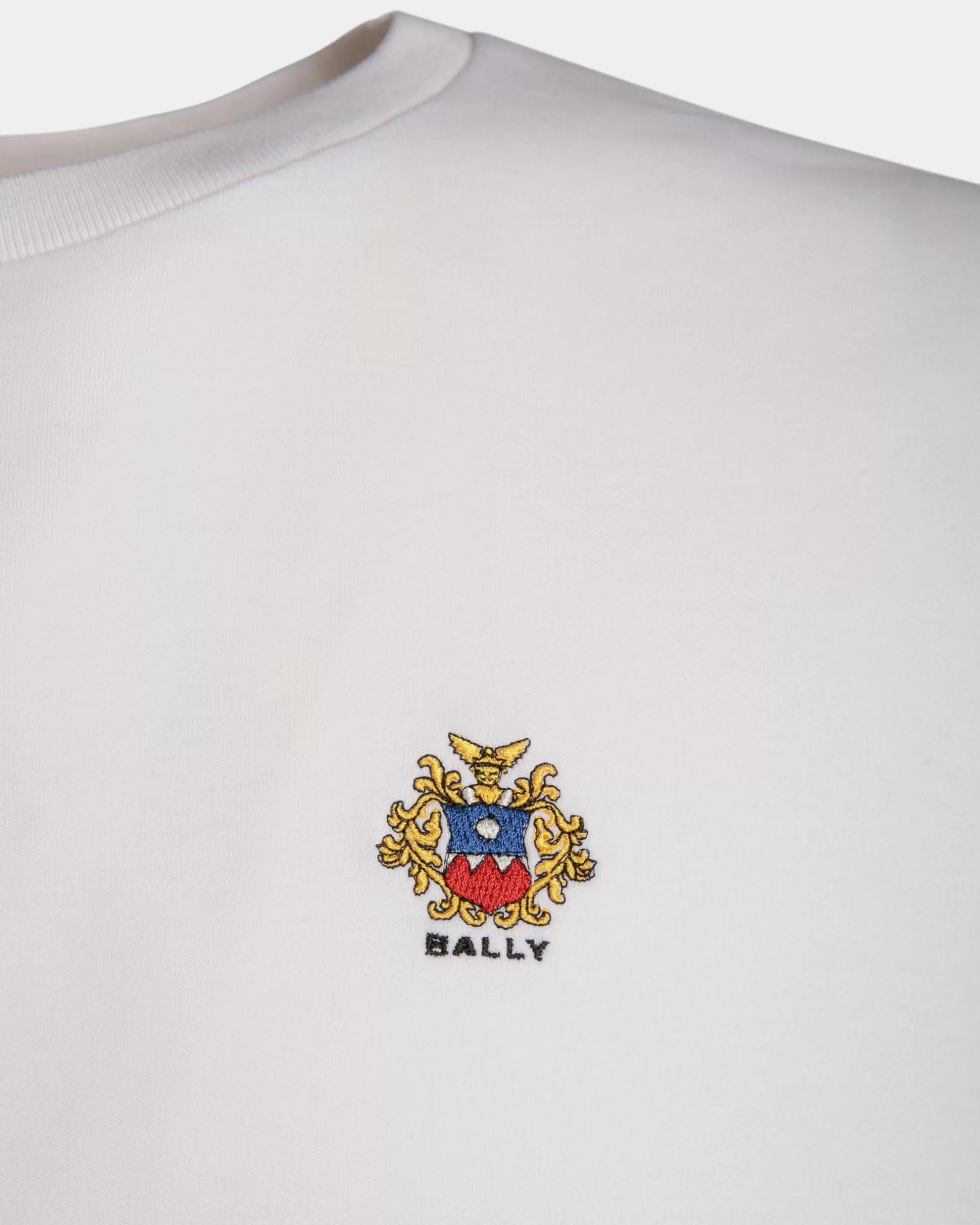 Bally T-Shirt Aus Baumwolle In Aus Der Adrien Brody Travel-Kollektion Weiß Sale
