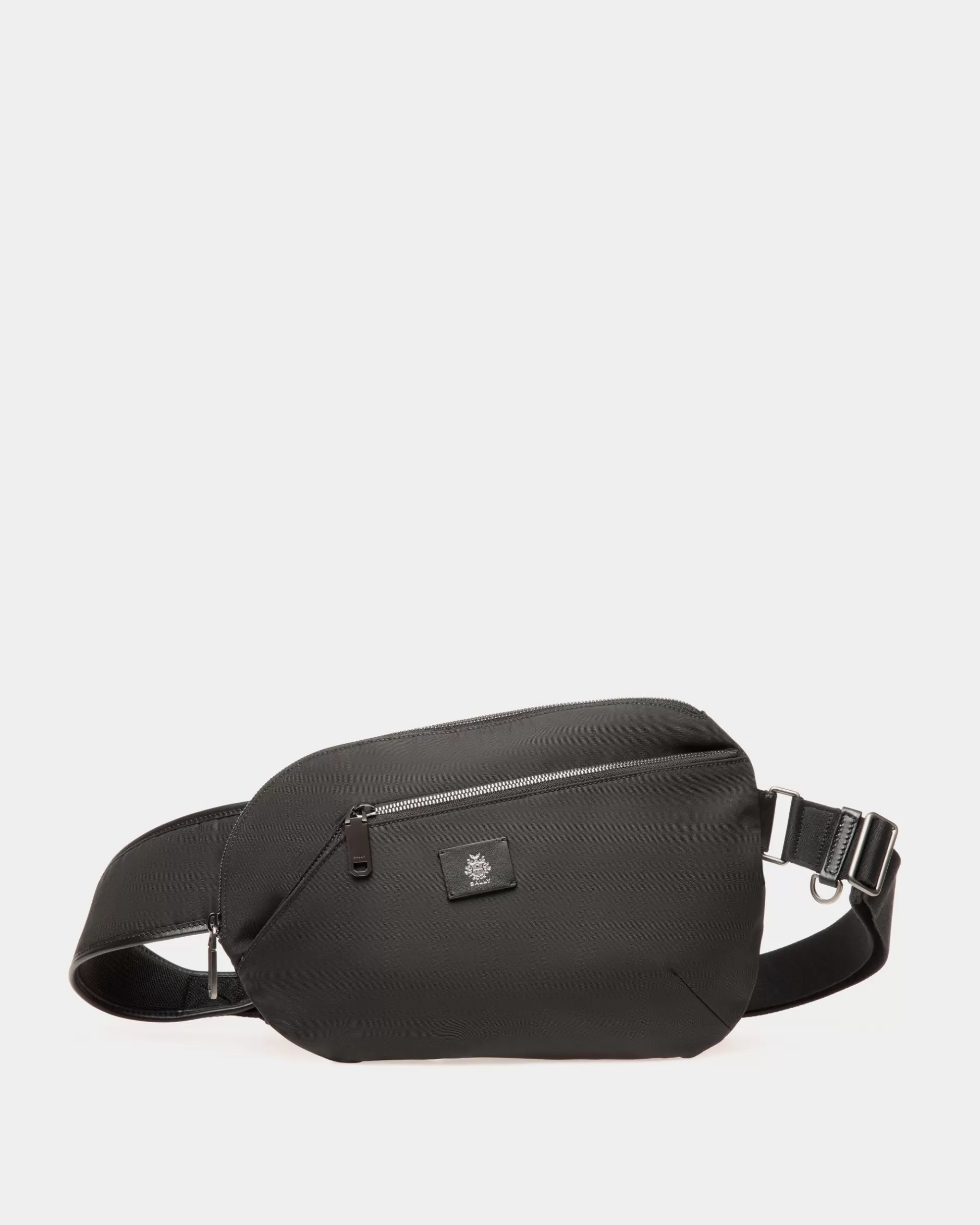 Bally Umhängetasche Aus Nylon In Aus Der Adrien Brody Travel-Kollektion Schwarz New