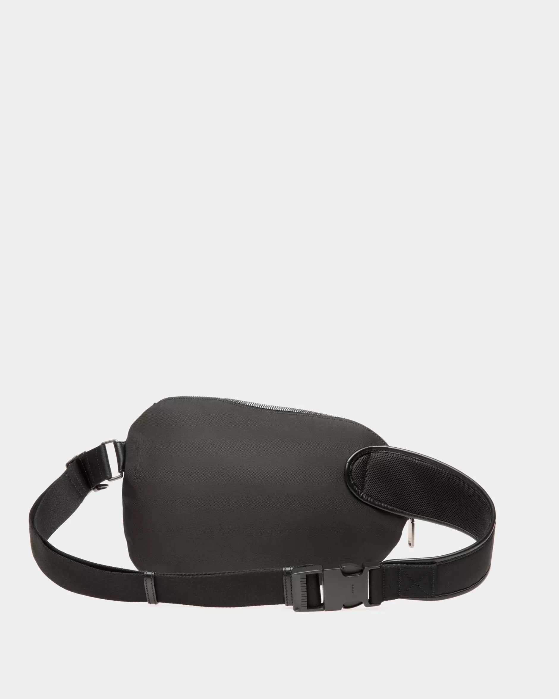 Bally Umhängetasche Aus Nylon In Aus Der Adrien Brody Travel-Kollektion Schwarz New