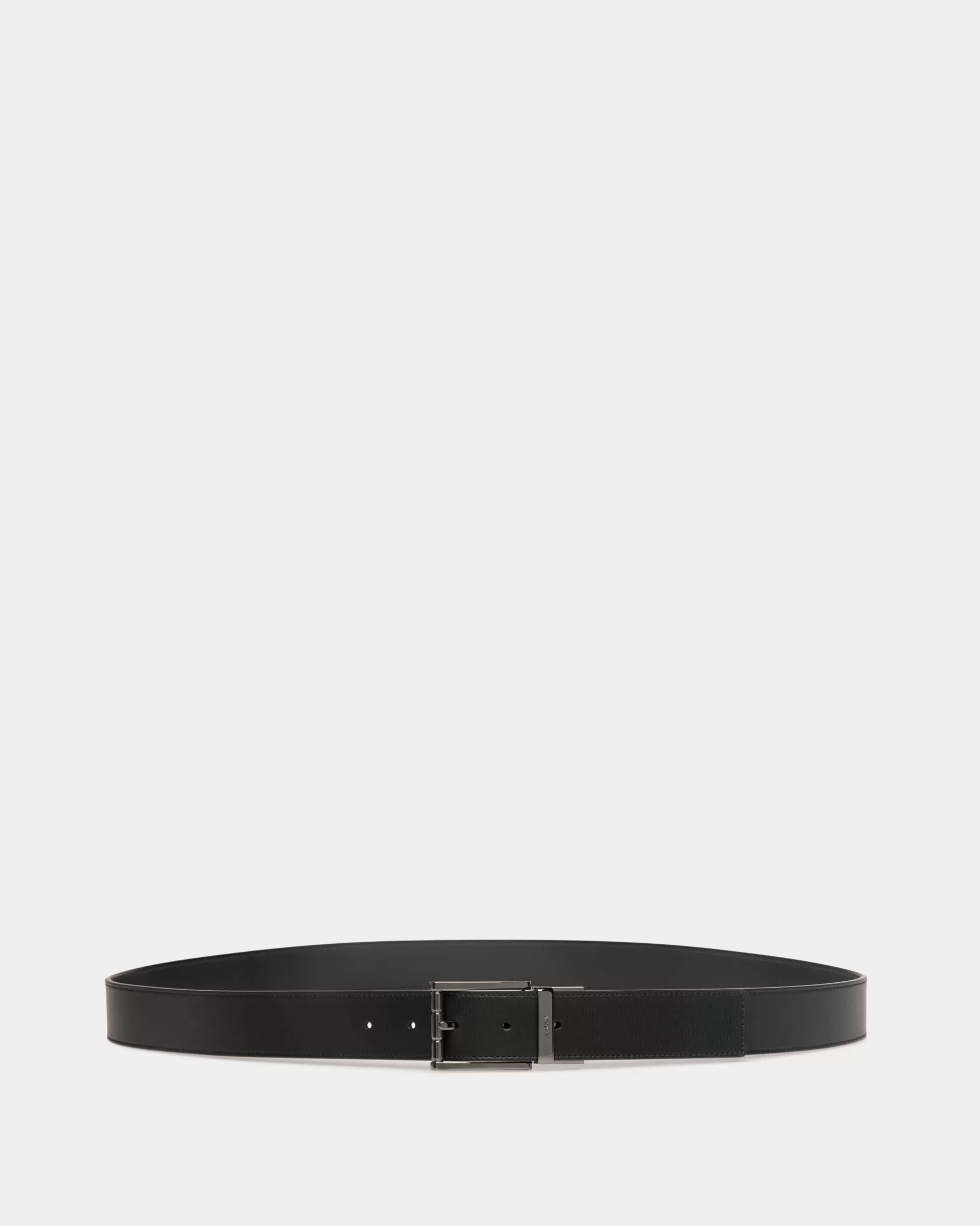 Bally Verstellbarer Astory 35 mm Wendegürtel Aus Leder In Schwarz Best