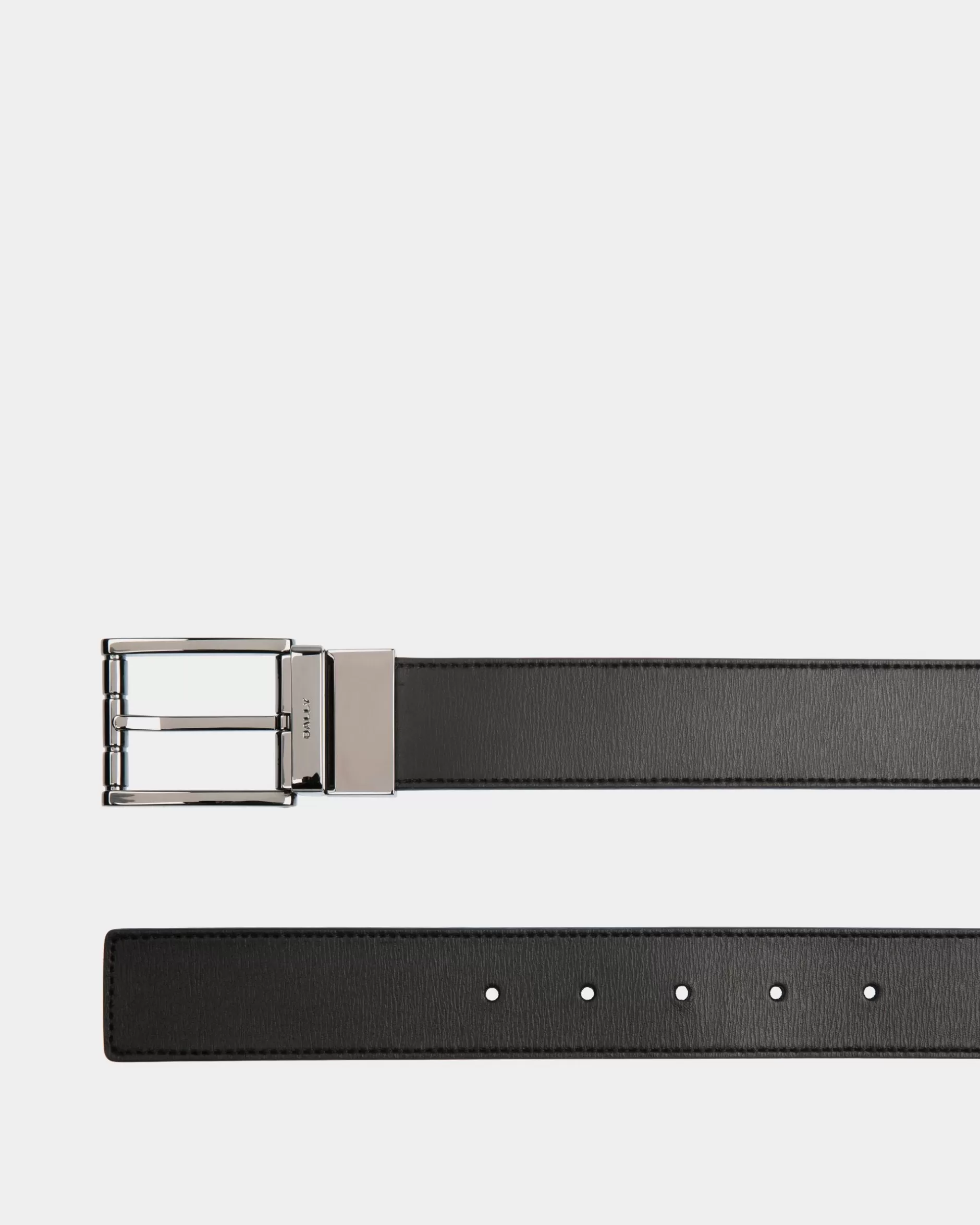 Bally Verstellbarer Astory 35 mm Wendegürtel Aus Leder In Schwarz Best