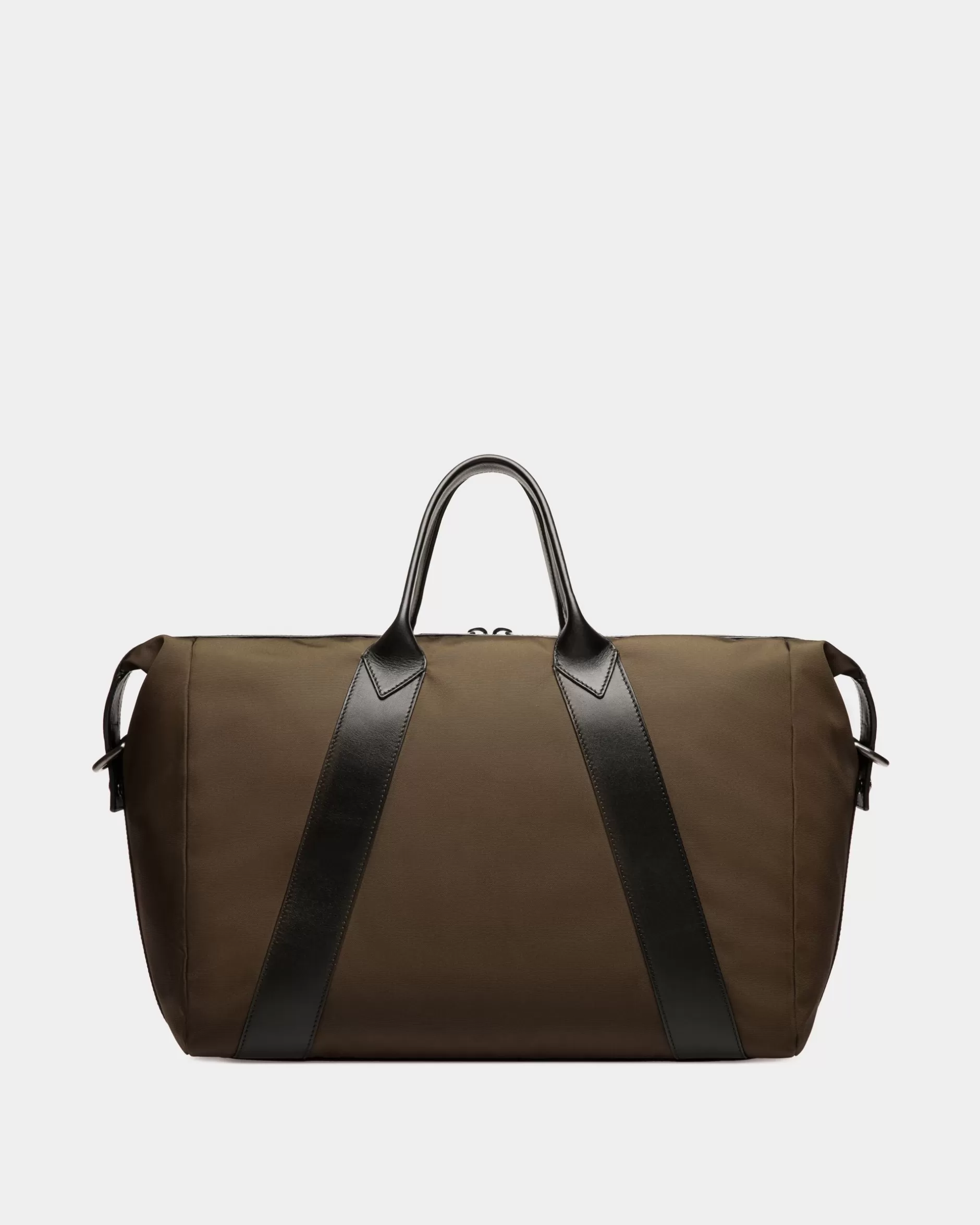Bally Weekender Aus Nylon In Military Green Und Schwarz Aus Der Adrien Brody Travel-Kollektion Grün Hot
